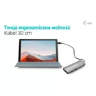 i-tec Stacja dokująca USB-C Metal Nano 2x HDMI Display + Power Delivery 100W