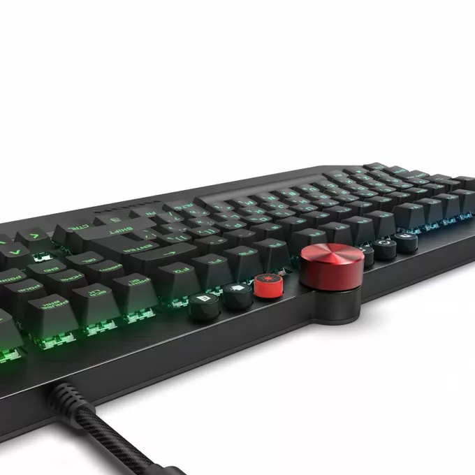 AOC Klawiatura AGON AGK700 Mechanical Wired Gaming Keyboard      Cherry MX Red Switches - US International Layout AGK700DRUH
