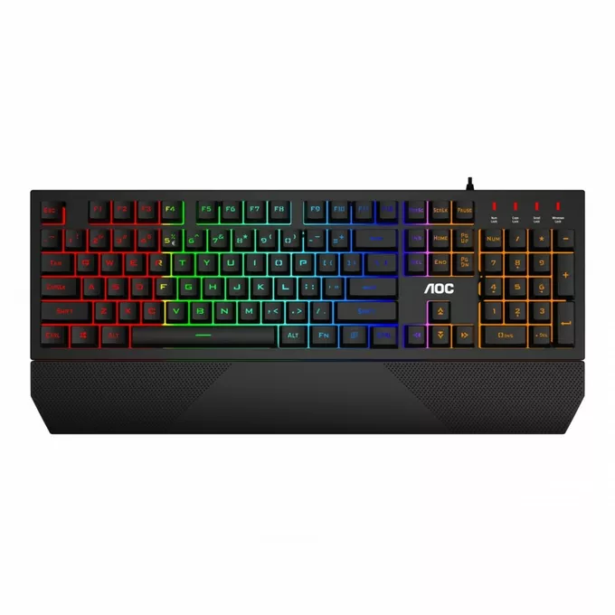 AOC Klawiatura GK200 Mechanical Feeling Wired Gaming Keyboard -  US International Layout