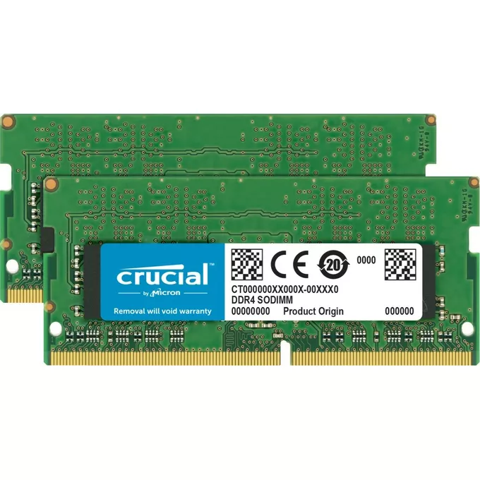 Crucial Pamięć notebookowa DDR4 SODIMM 64GB(2*32)/3200