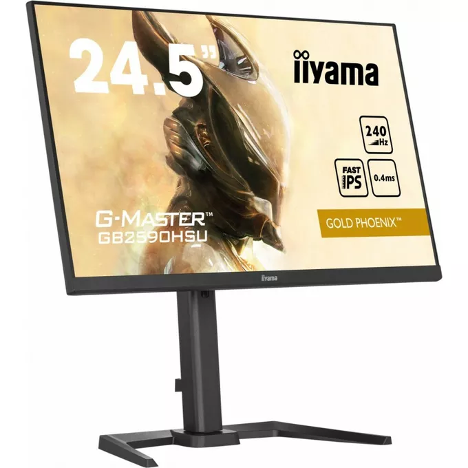 IIYAMA Monitor 24.5 cala GB2590HSU-B5 0.4ms,IPS,DP,HDMI,240Hz,F.Sync,HDR400