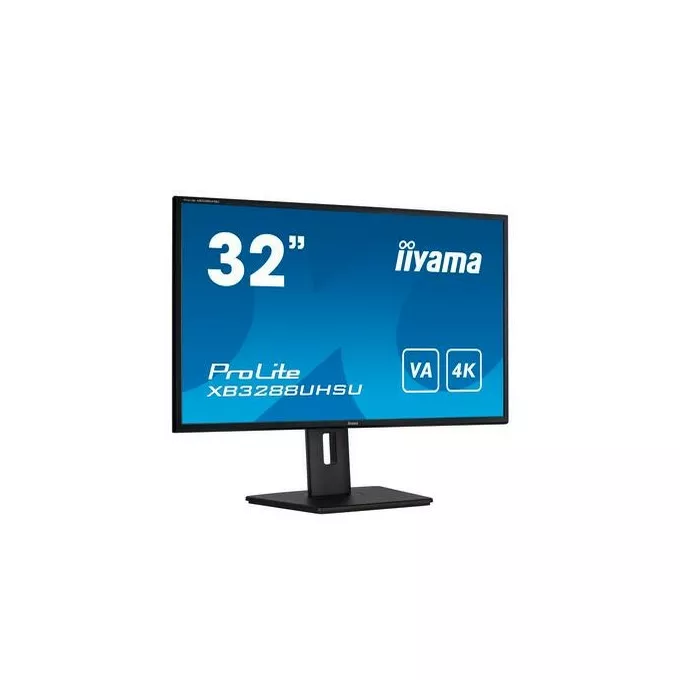 IIYAMA Monitor 31,5 cala XB3288UHSU 4K,VA,HDMI,DP,PIP,F.Sync,HAS/150mm,USB