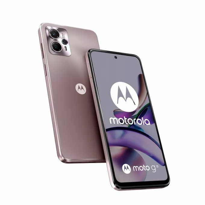 Motorola Smartfon moto g13 4/128 GB różowy (Rose Gold)