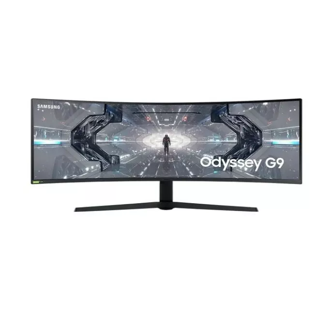 Samsung Monitor 49 cali LC49G95TSSPXEN VA 5120x1440 DQHD 32:9 super szeroki 1xHDMI 2xDP 2xUSB 3.0 1ms(GTG) HAS zakrzywiony 240Hz Gaming 2 lata d2d