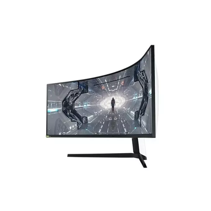 Samsung Monitor 49 cali LC49G95TSSPXEN VA 5120x1440 DQHD 32:9 super szeroki 1xHDMI 2xDP 2xUSB 3.0 1ms(GTG) HAS zakrzywiony 240Hz Gaming 2 lata d2d