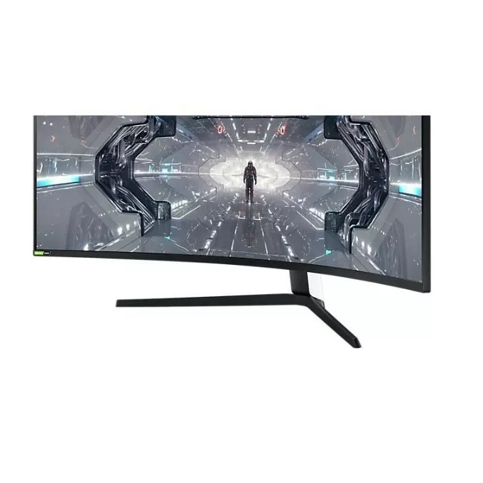 Samsung Monitor 49 cali LC49G95TSSPXEN VA 5120x1440 DQHD 32:9 super szeroki 1xHDMI 2xDP 2xUSB 3.0 1ms(GTG) HAS zakrzywiony 240Hz Gaming 2 lata d2d
