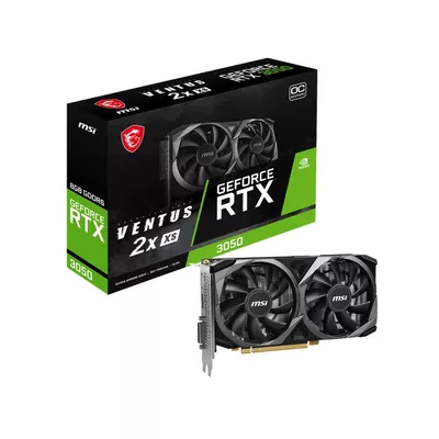 MSI Karta graficzna GeForce RTX 3050 Ventus 2X XS 8G OC GDDR6 128bit HDMI