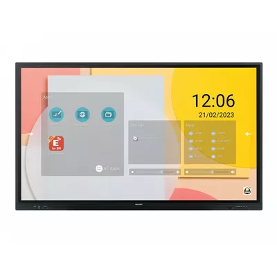 Sharp Monitor PN-LC752 75'' UHD 350cd/m2 20 touch points