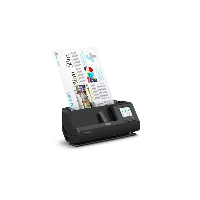 Epson Skaner ES-C380W A4/ADF20/30ppm/USB/WLAN/PCfree