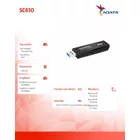 Adata Dysk SSD zewnętrzny SC610 500GB USB3.2A Gen2 czarny