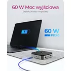 IcyBox Stacja dokująca IB-DK408-C41 7w1,HDMI, DP,USB,LAN