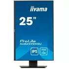 IIYAMA Monitor 25 cali XUB2595WSU-B5 IPS.PIVOT.16:10.USB.DP.HDMI.VGA.2x2W.  300(cd/m2).HAS(150mm)