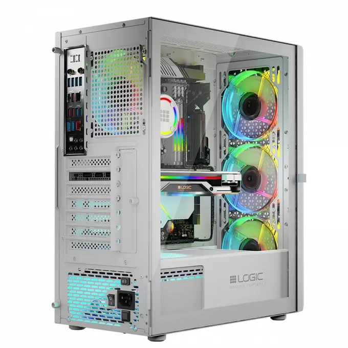 Logic Concept Obudowa Komputerowa Logic Aramis ARGB Midi USB 3.0 Biała