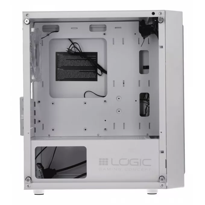Logic Concept Obudowa Komputerowa Logic Atos ARGB Mini USB 3.0 Biała