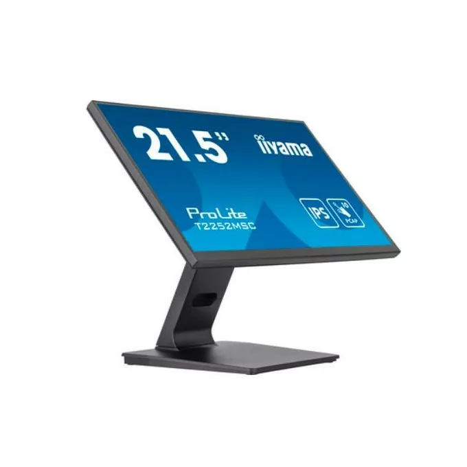 IIYAMA Monitor 22 cale T2252MSC-B2 10 PKT. POJ,IPS,HDMI,DP,2x1W,7H