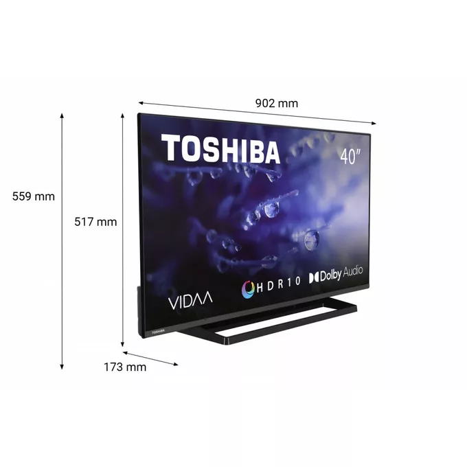 Toshiba Telewizor LED 40 cali 40LV3E63DG