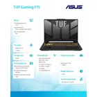 Asus Notebook TUF Gaming F15 FX507ZC4-HN018W i5-12500H 16/512/3050