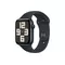 Apple Watch SE GPS, 44mm Koperta z aluminium w kolorze północy z paskiem sportowym w kolorze północy - S/M