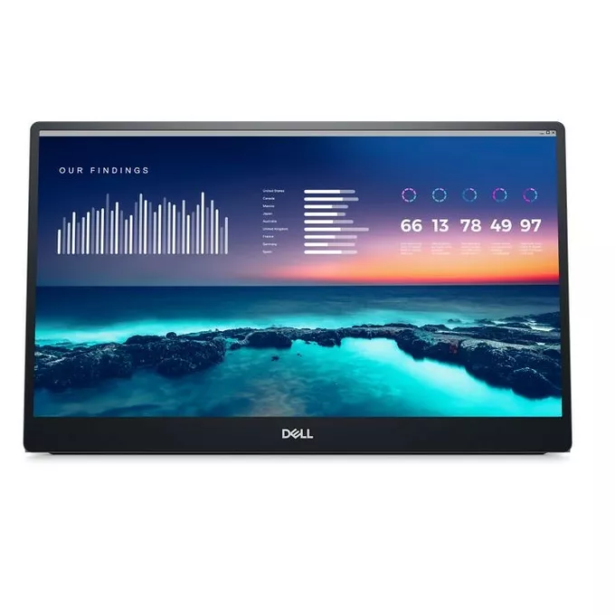 Dell Monitor przenośny 14.0 cali P1424H 16:9/1920x1080/2xUSB-C
