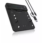 IcyBox Stacja klonująca i dokująca IB-2913MCL-C31  dla M.2 NVMe SSD i HDD