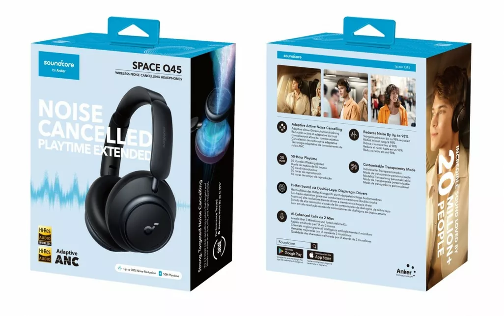 s*y様 soundcore space Q45 Słuchawki Soundcore Space Q45 - White - Opinie i ceny na