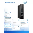 Dell Komputer Optiplex MFF/Core i3-13100T/8GB/256GB SSD/Integrated/WLAN + BT/Kb/Mouse/W11Pro