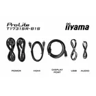 IIYAMA Monitor 17 cali 1731SR-B1S TN,RESISTIVE,HDMI,DP,VGA,IP54,2x1W