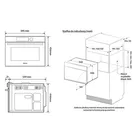 Samsung Kuchenka mikrofalowa do zabudowy NQ5B4513IBK