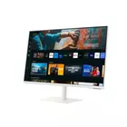 Samsung Monitor 27 cali LS27CM703UUXD VA 3840x2160 UHD 16:9 1xHDMI 2x USB 2.0 1xUSB-C (65W) WiFi/BT 4ms(GTG) głośniki płaski biały SMART 2 lata d2d