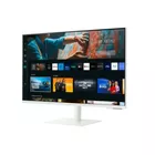 Samsung Monitor 27 cali LS27CM703UUXD VA 3840x2160 UHD 16:9 1xHDMI 2x USB 2.0 1xUSB-C (65W) WiFi/BT 4ms(GTG) głośniki płaski biały SMART 2 lata d2d