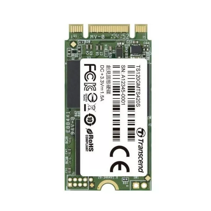 Transcend Dysk SSD M.2 2242 120GB SATA3 B+M KEY; TLC
