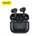 AWEI Słuchawki stereo Bluetooth T1 Pro Czarne