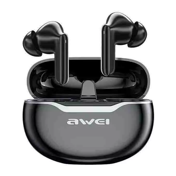 AWEI Słuchawki stereo Bluetooth T50 ENC TWS Czarne
