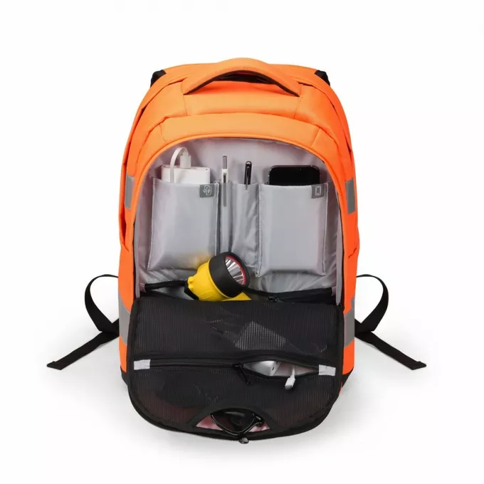 DICOTA Plecak na laptopa 15.6 cali HI-VIS 25l pomarańczowy