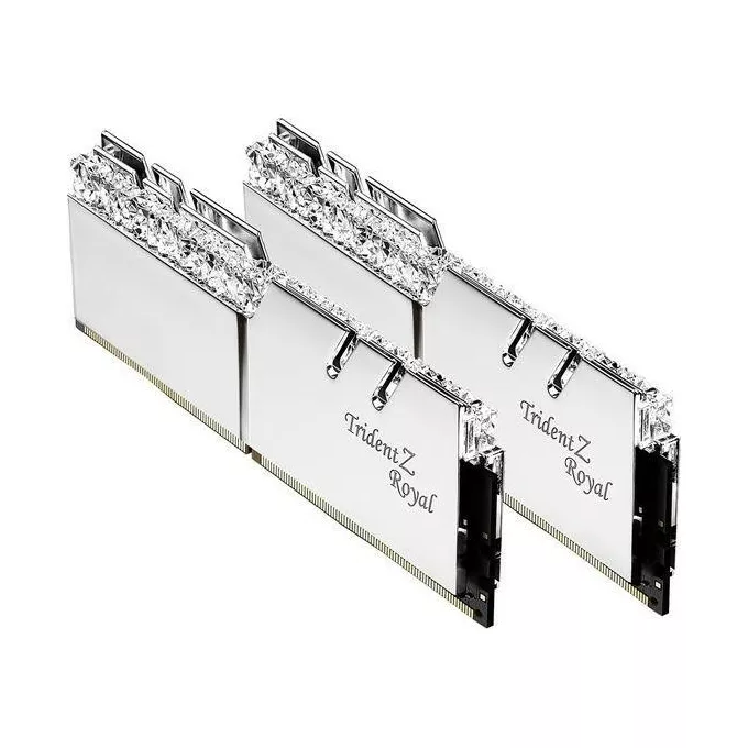 G.SKILL Pamięć do PC DDR4 32GB (2x16GB) TridentZ Royal RGB DDR4  3200MHz CL16 XMP2 srebrna