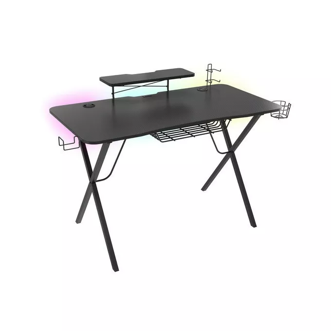 Natec Biurko dla gracza gamingowe Genesis Holm 300 podświetlenie RGB