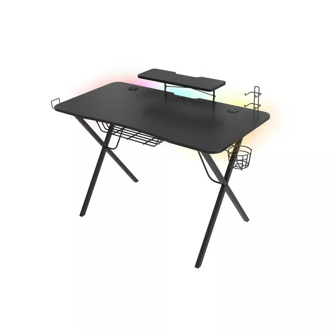 Natec Biurko dla gracza gamingowe Genesis Holm 300 podświetlenie RGB