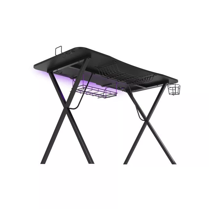Natec Biurko dla gracza gamingowe Genesis Holm 300 podświetlenie RGB
