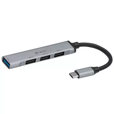 Tracer HUB USB 3.0 H40 4 ports, USB-C