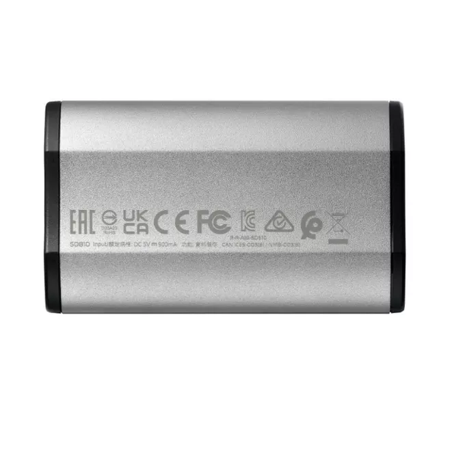 Adata Dysk SSD External SD810 2TB USB3.2C 20Gb/s Silver