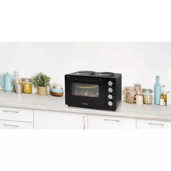 Gorenje Mini piekarnik z polami grzejnymi OM30GBX