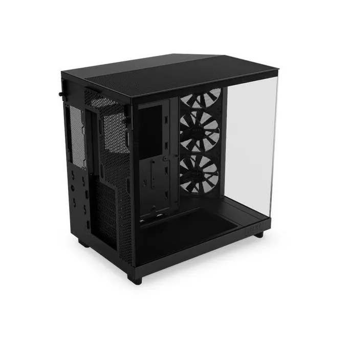 NZXT Obudowa H6 Flow z oknem Czarna