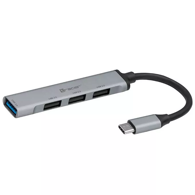 Tracer HUB USB 3.0 H40 4 ports, USB-C