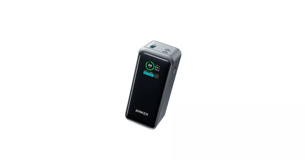 Anker Powerbank Prime 20000 mAh 200W USB-C x 2 USB-A x 1
