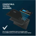Crucial Pamięć do notebooka DDR5 SODIMM  48GB(2*24) /5600 CL46 (16Gbit)
