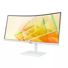 Samsung Monitor 34 cale LS34C650TAUXEN VA 3440x1440 UWQHD 21:9 1xHDMI 1xDP 2xTB 4.0 (90W/15W) 3xUSB 3.0 LAN (RJ45) 5ms 100Hz HAS+PIVOT zakrzywiony głośniki bi