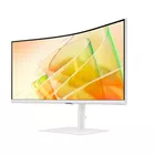 Samsung Monitor 34 cale LS34C650TAUXEN VA 3440x1440 UWQHD 21:9 1xHDMI 1xDP 2xTB 4.0 (90W/15W) 3xUSB 3.0 LAN (RJ45) 5ms 100Hz HAS+PIVOT zakrzywiony głośniki bi