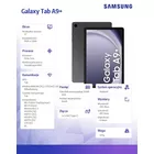Samsung Tablet Galaxy Tab A9+ 11. cali 5G  4/64 GB Szary