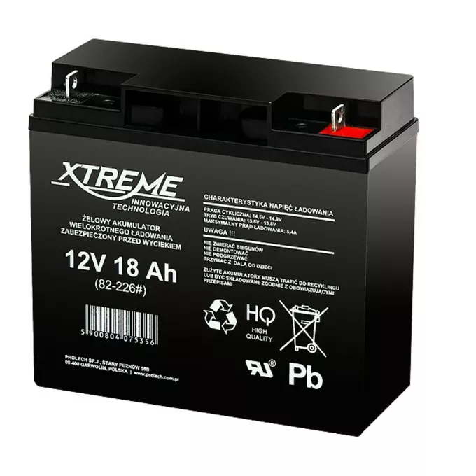 BLOW Akumulator żelowy 12V 18Ah XTREME