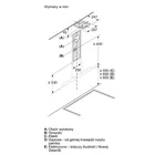 Bosch Okap kominowy DWB66BC60 czarny